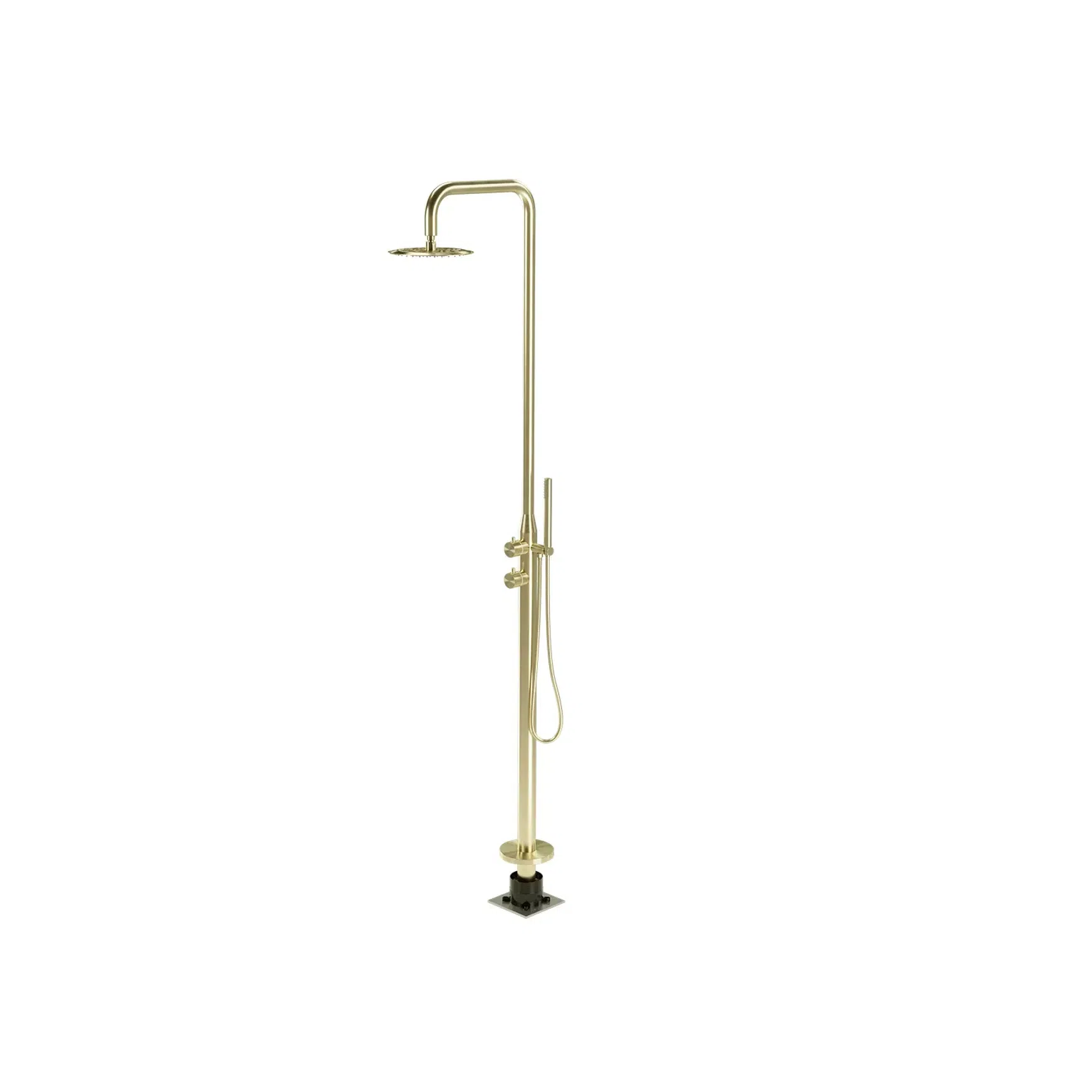 Sola Freestanding Outdoor Shower Set