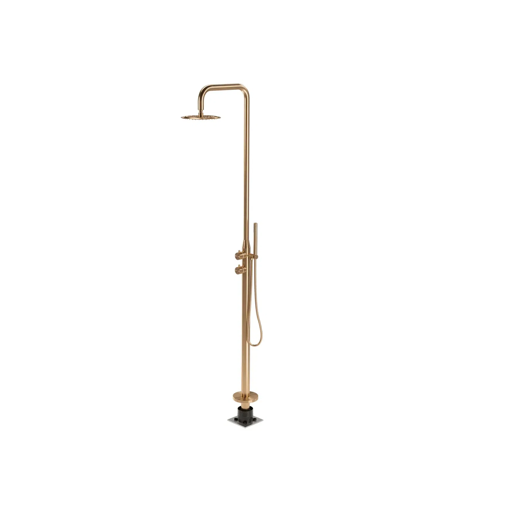 Sola Freestanding Outdoor Shower Set