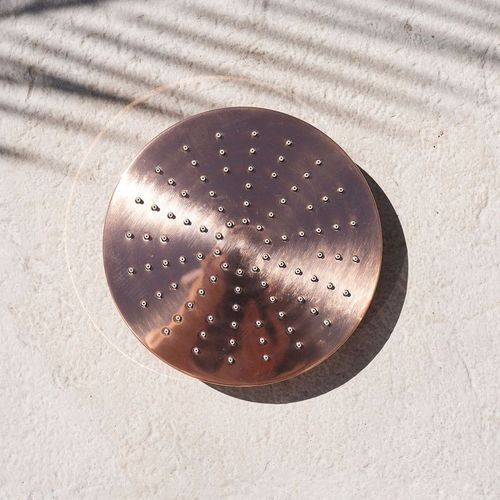 Cottesloe Outdoor Shower with Foot Tap | Cold | Copper