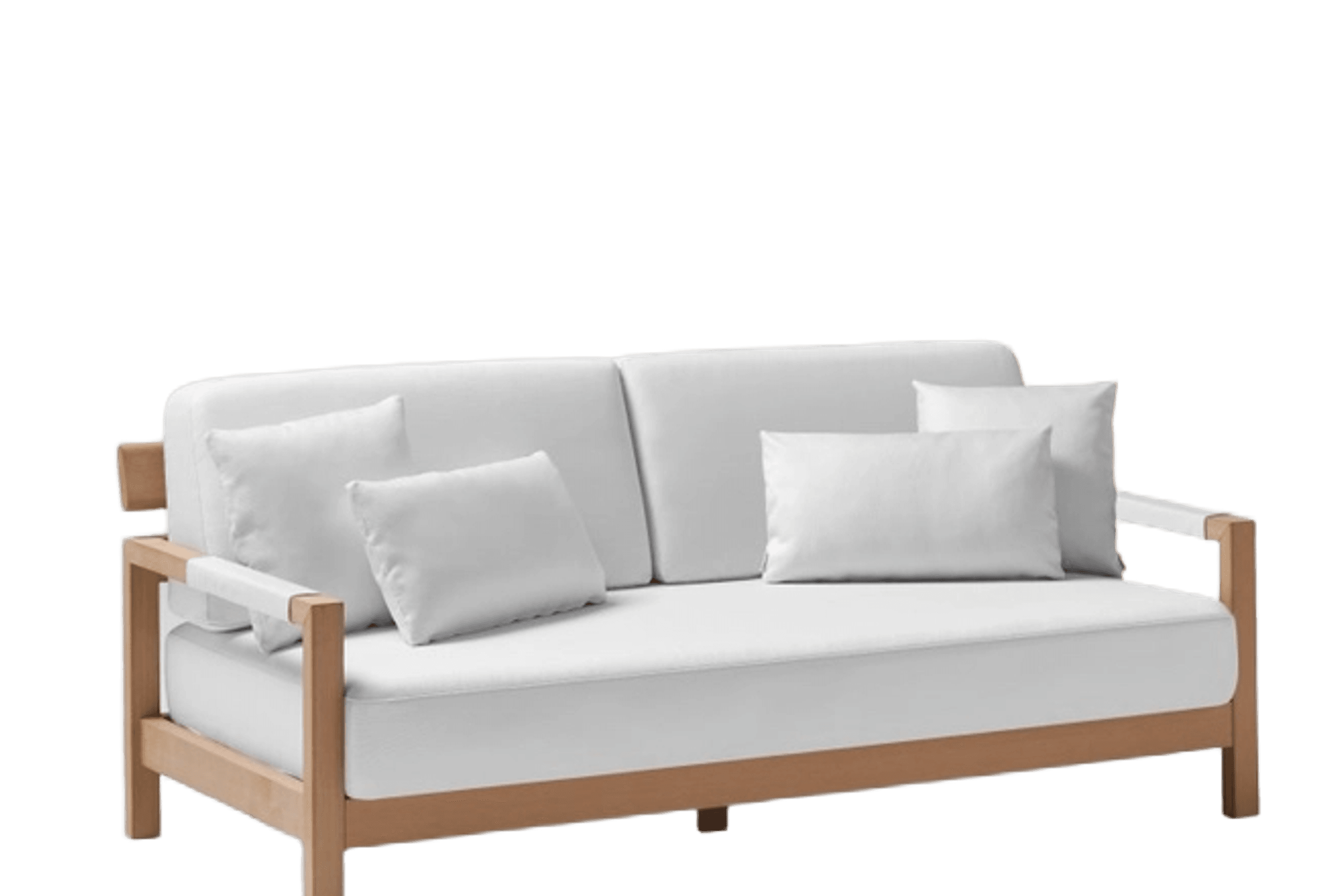 Kubik Outdoor TechTeak 2 Seater Sofa by Point