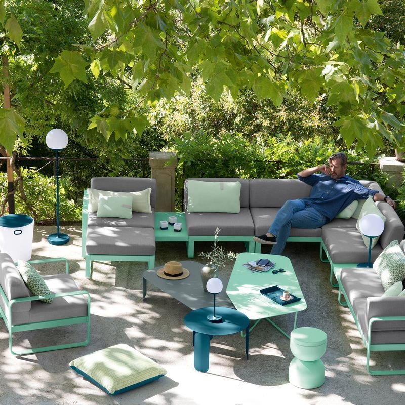 Bellevie 2 Seater Right Corner Module by Fermob