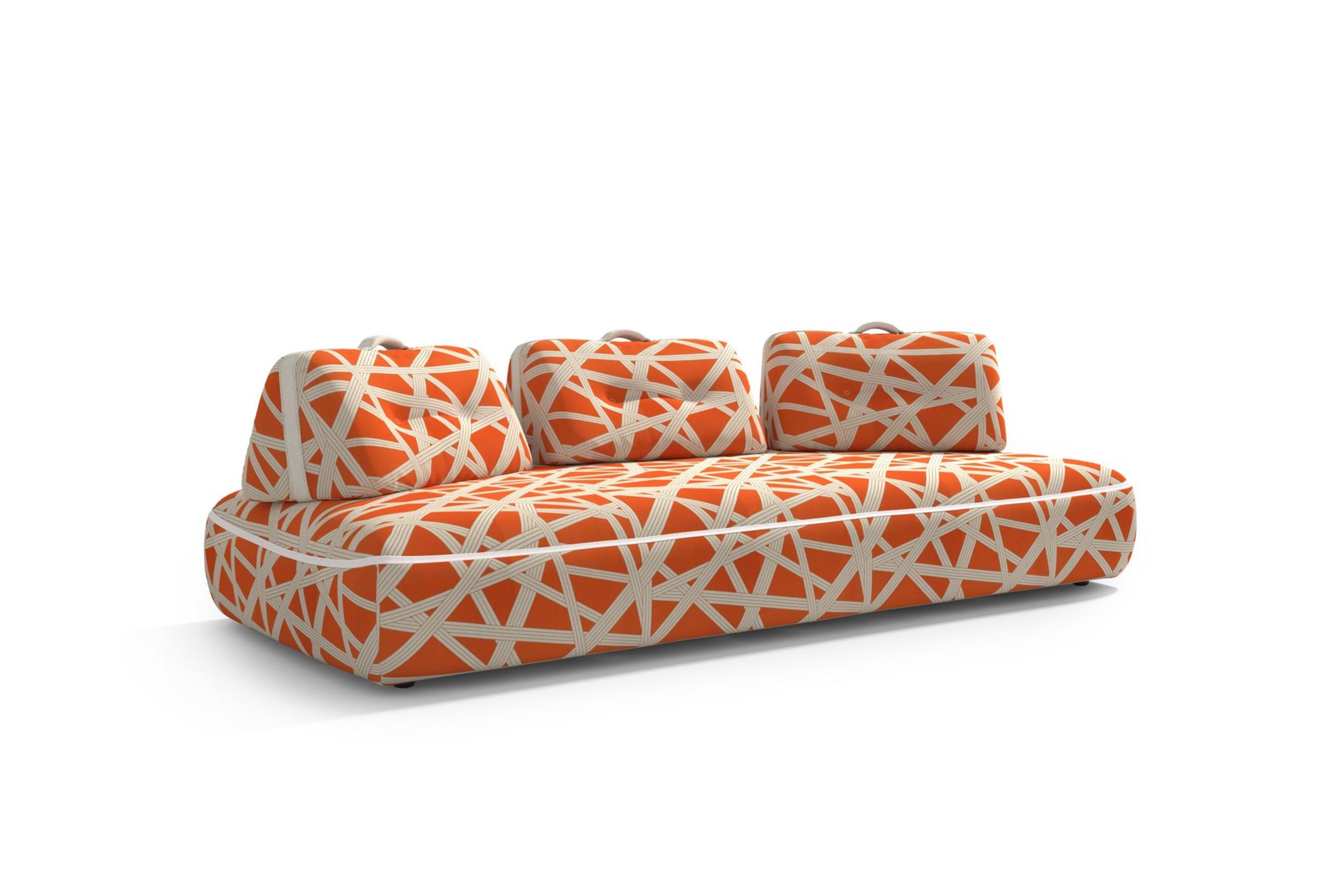 Formentera 4 Seat Armless Sofa