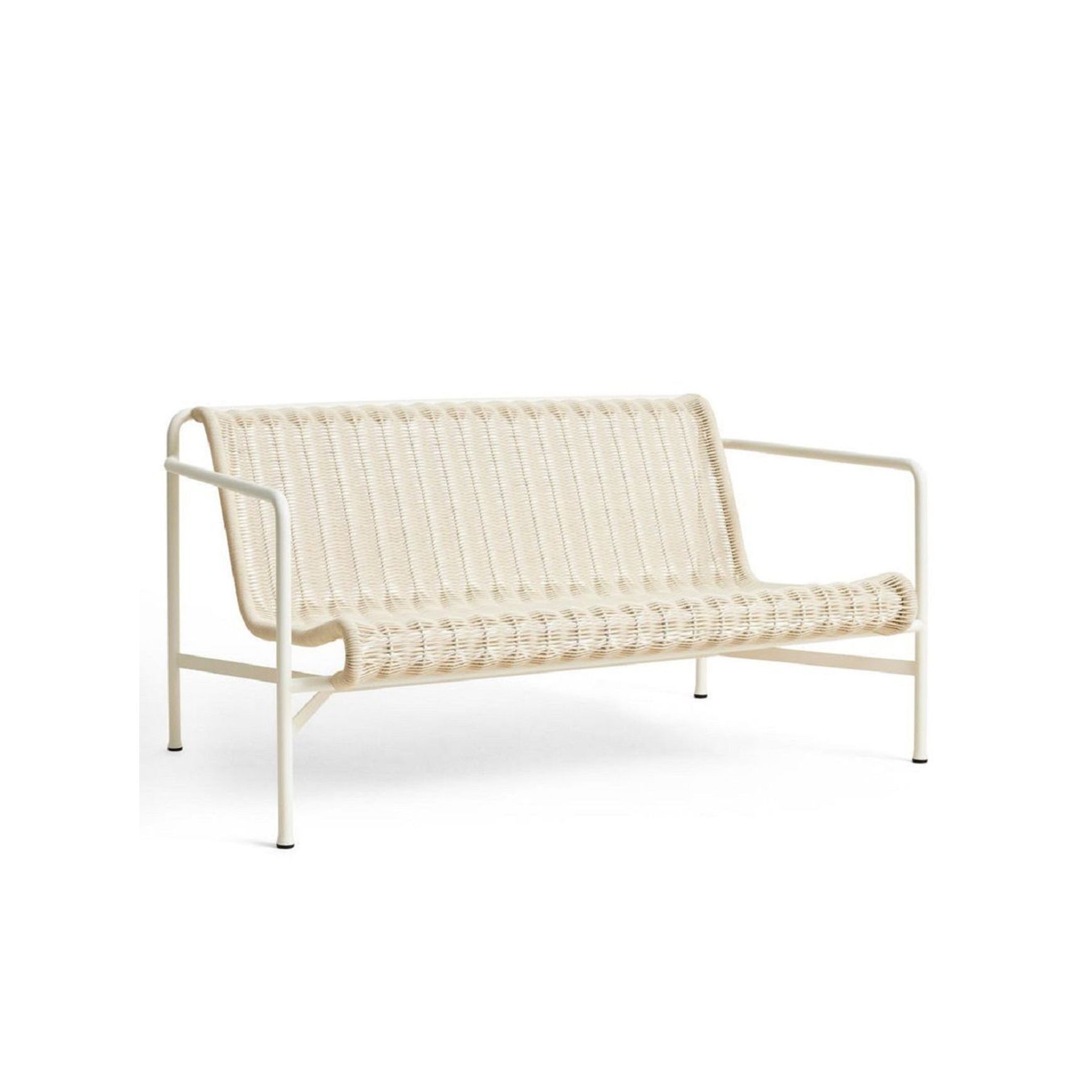 Palissade Cord Dining Bench with Armrest