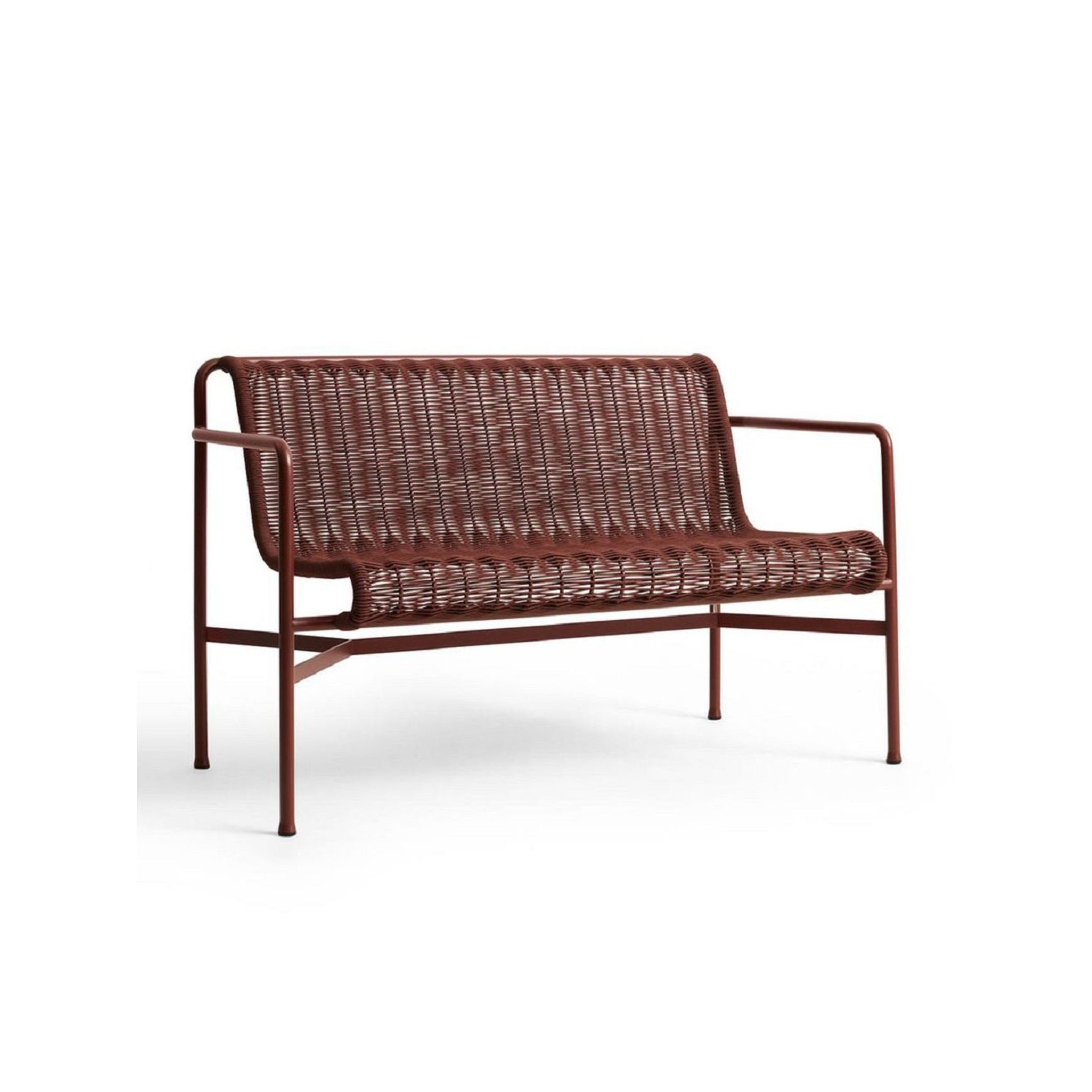 Palissade Cord Dining Bench with Armrest
