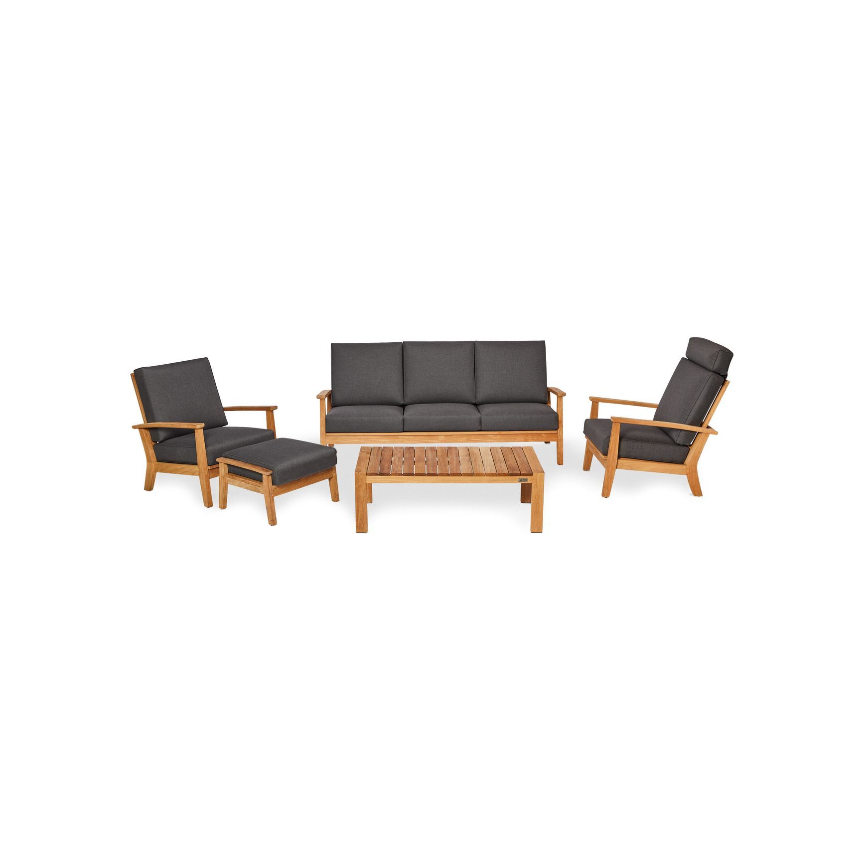 Bath Three Seater Teak Sofa