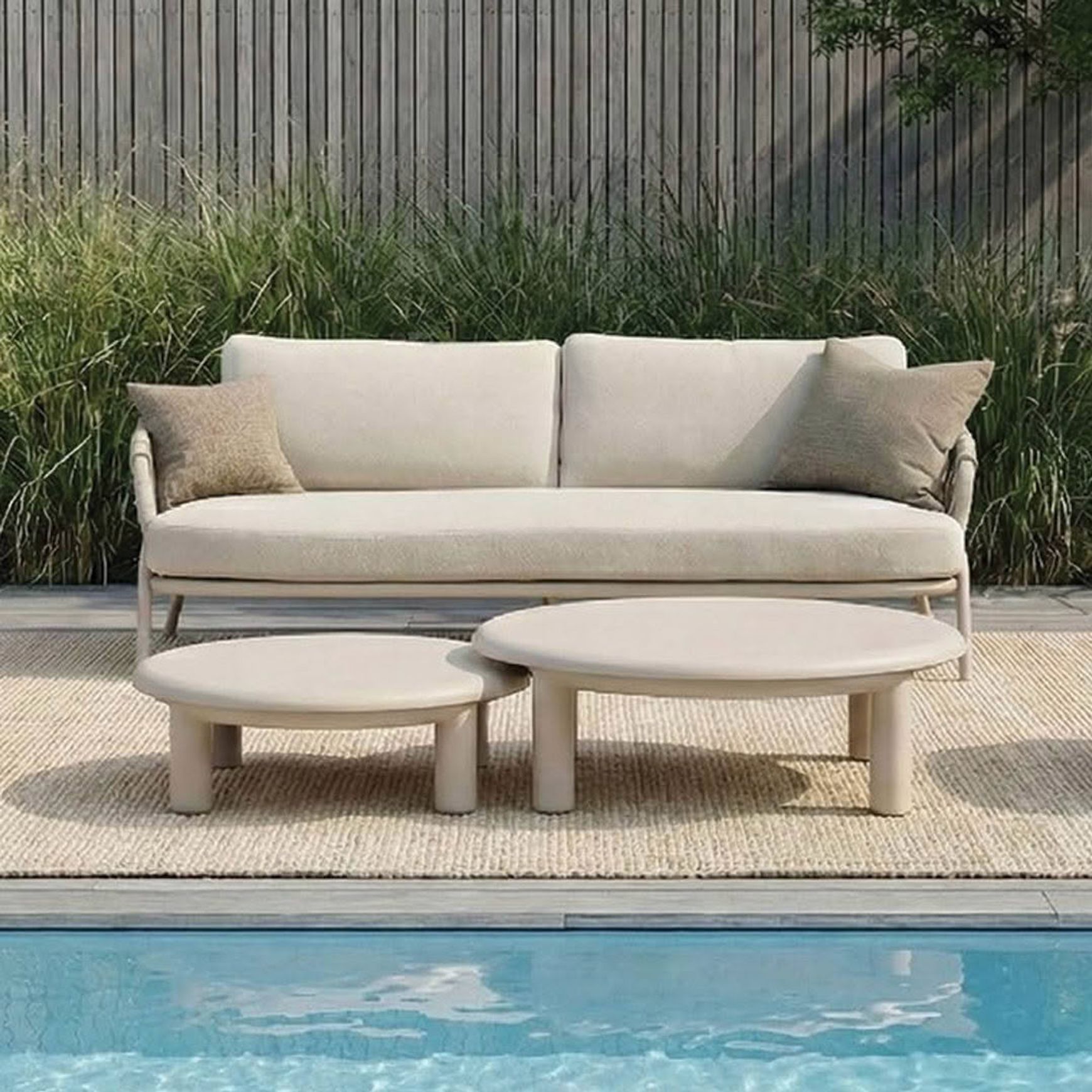 Noon 3 Seater - Charcoal
