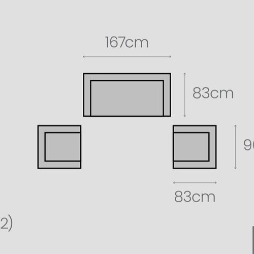 MacKenzie Aluminium Outdoor Sofa Sets