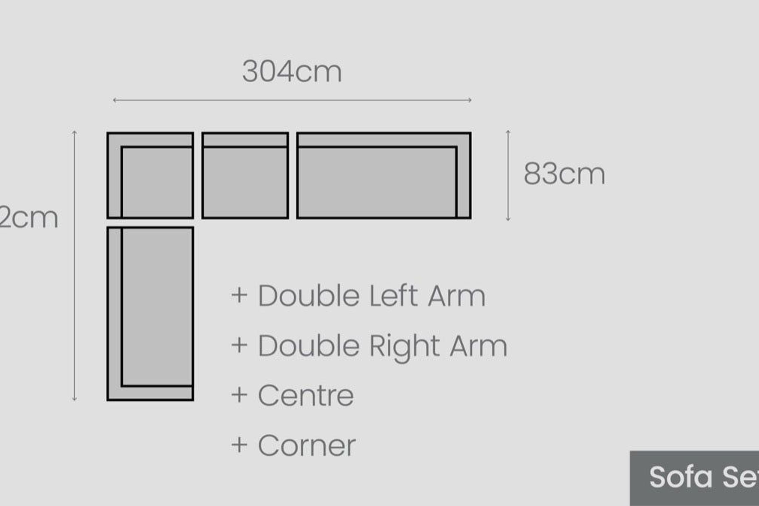 Tasman Aluminium Outdoor Sofa Sets