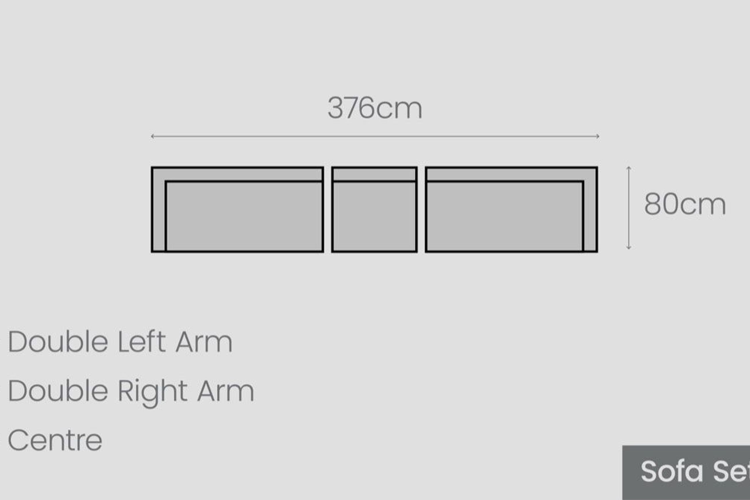 Tasman Aluminium Outdoor Sofa Sets