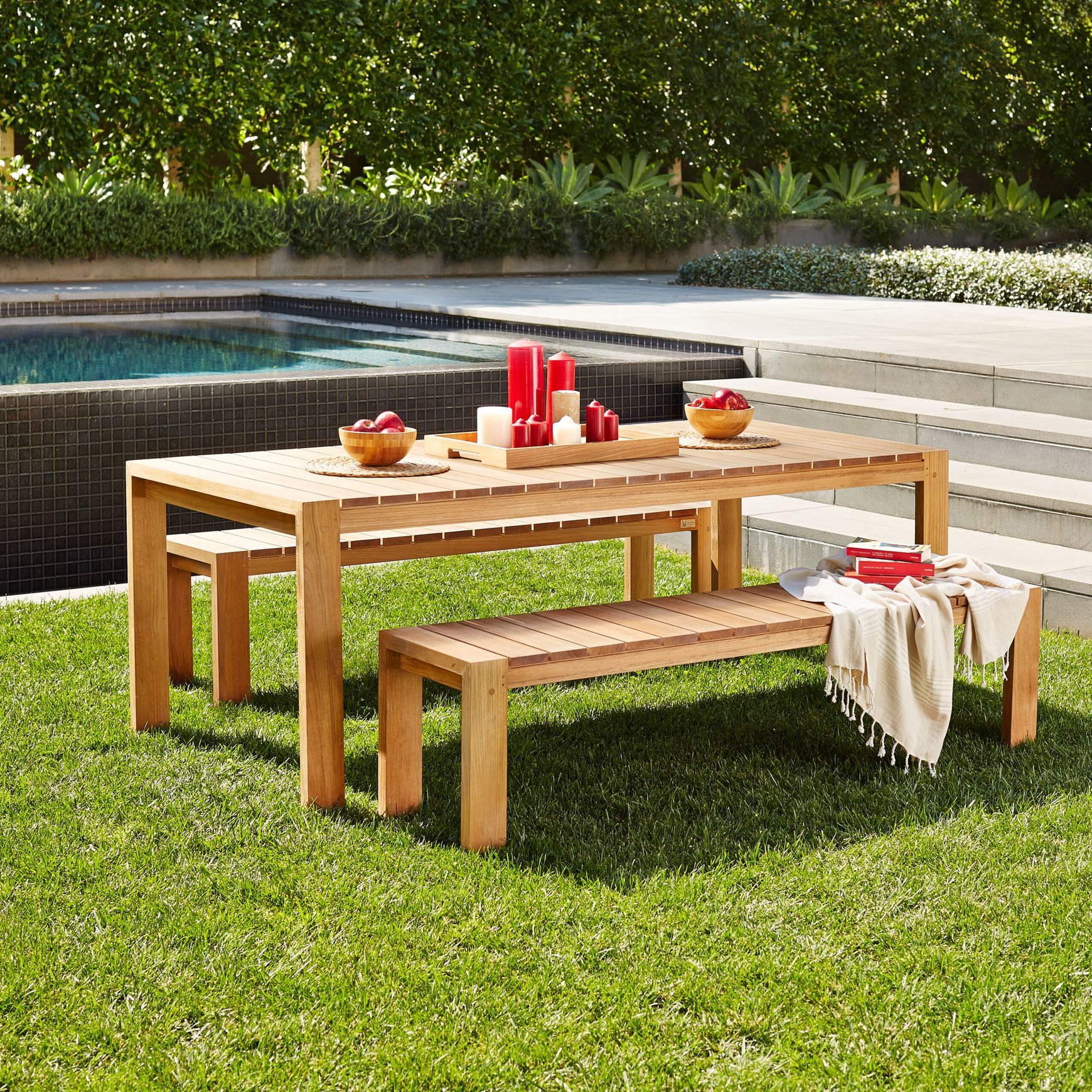 Barcelona Teak Bench