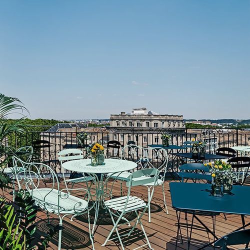 1900 Table Round 96cm by Fermob