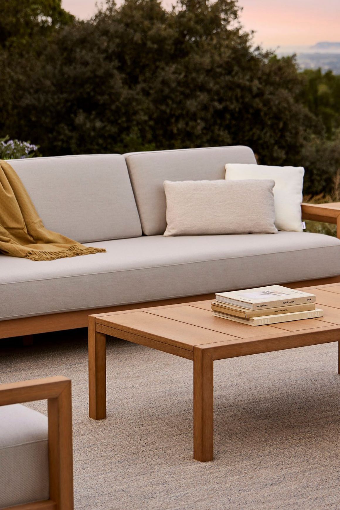 Kubik Outdoor TechTeak Coffee Table by Point