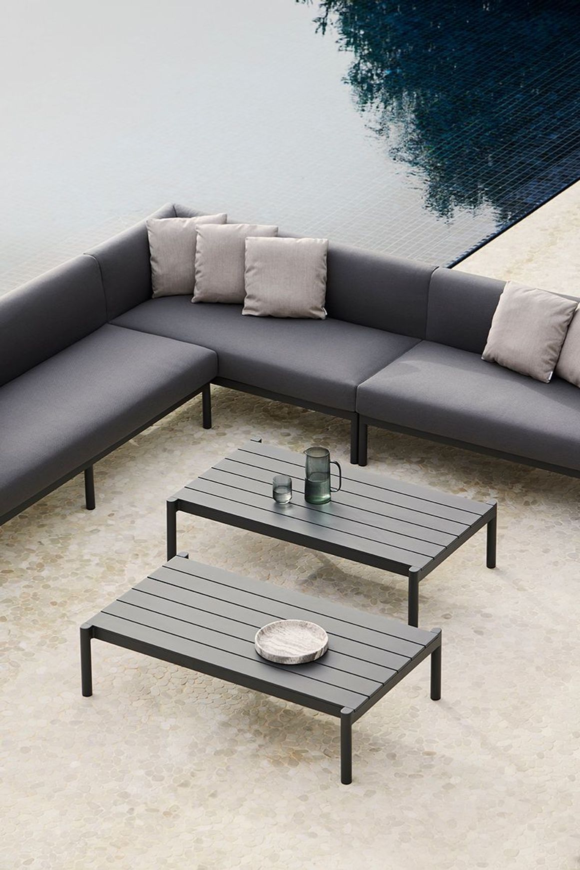 Origin Outdoor Rectangle Coffee Table by Point
