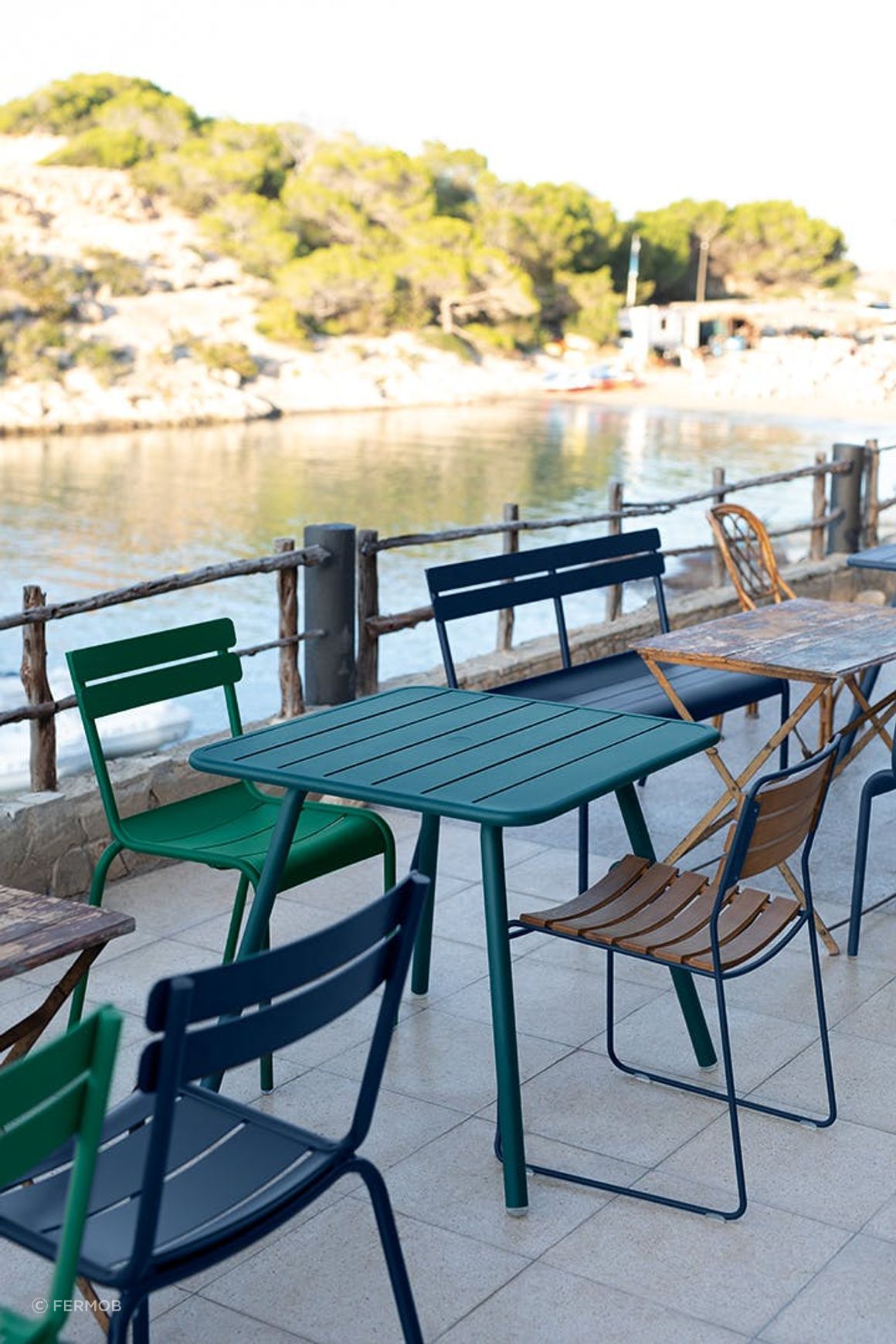 Fermob Luxembourg Outdoor Table 80cm x 80cm