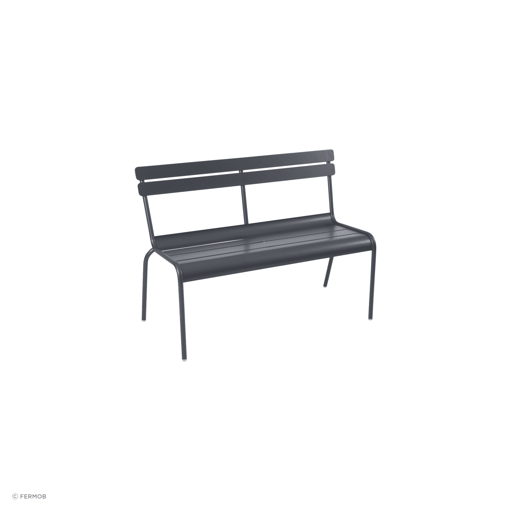 Fermob Luxembourg Outdoor Bench with Back