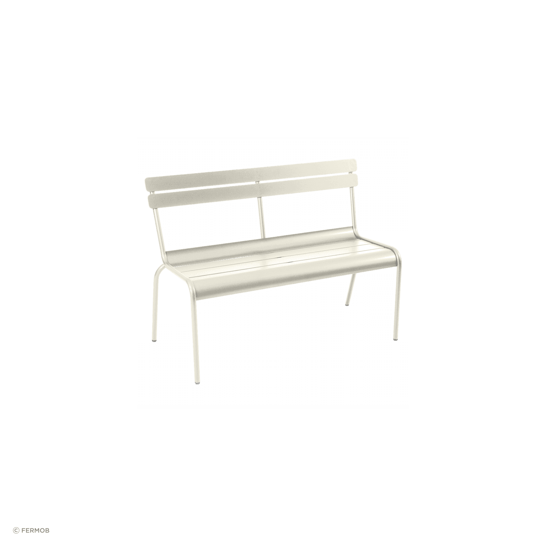Fermob Luxembourg Outdoor Bench with Back