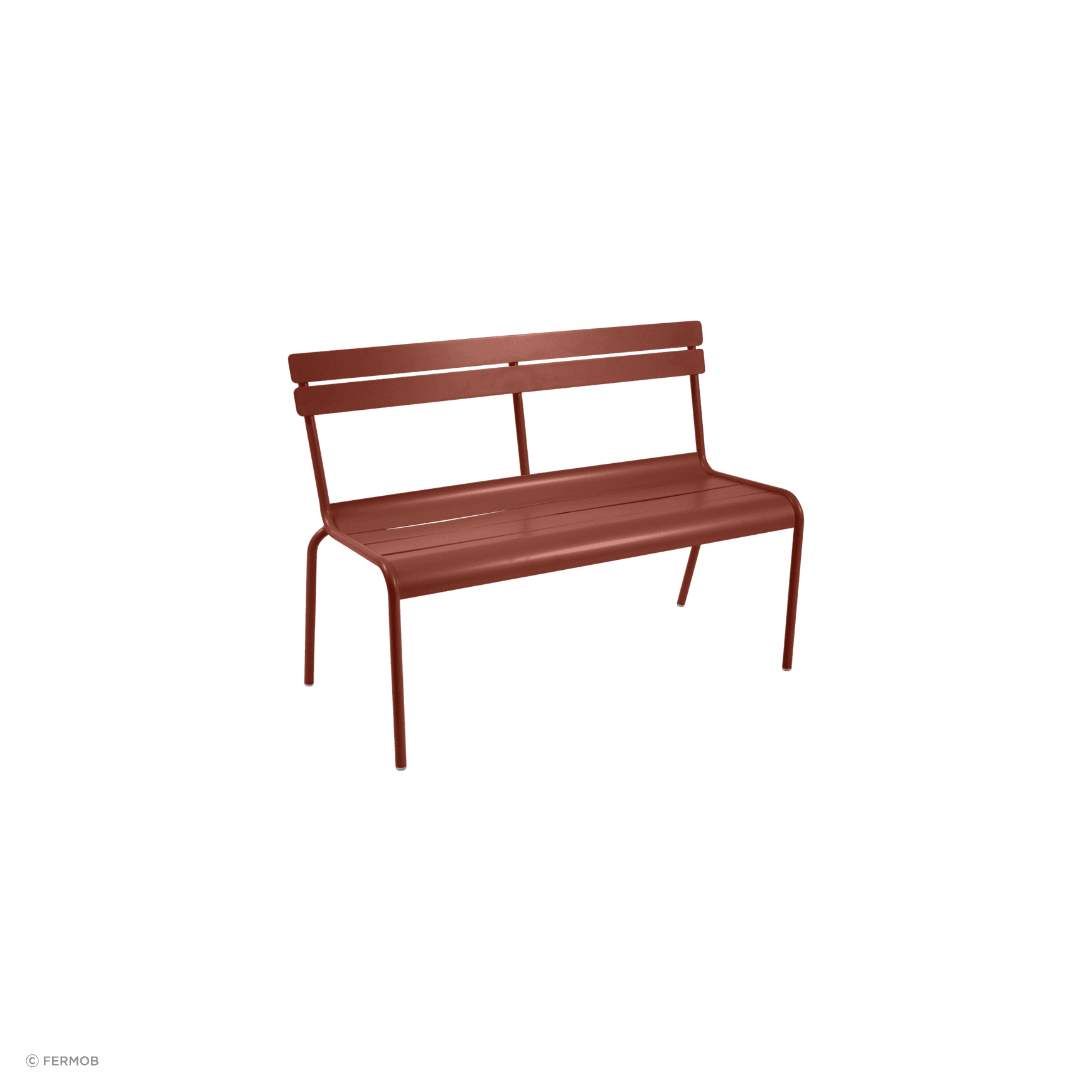 Fermob Luxembourg Outdoor Bench with Back