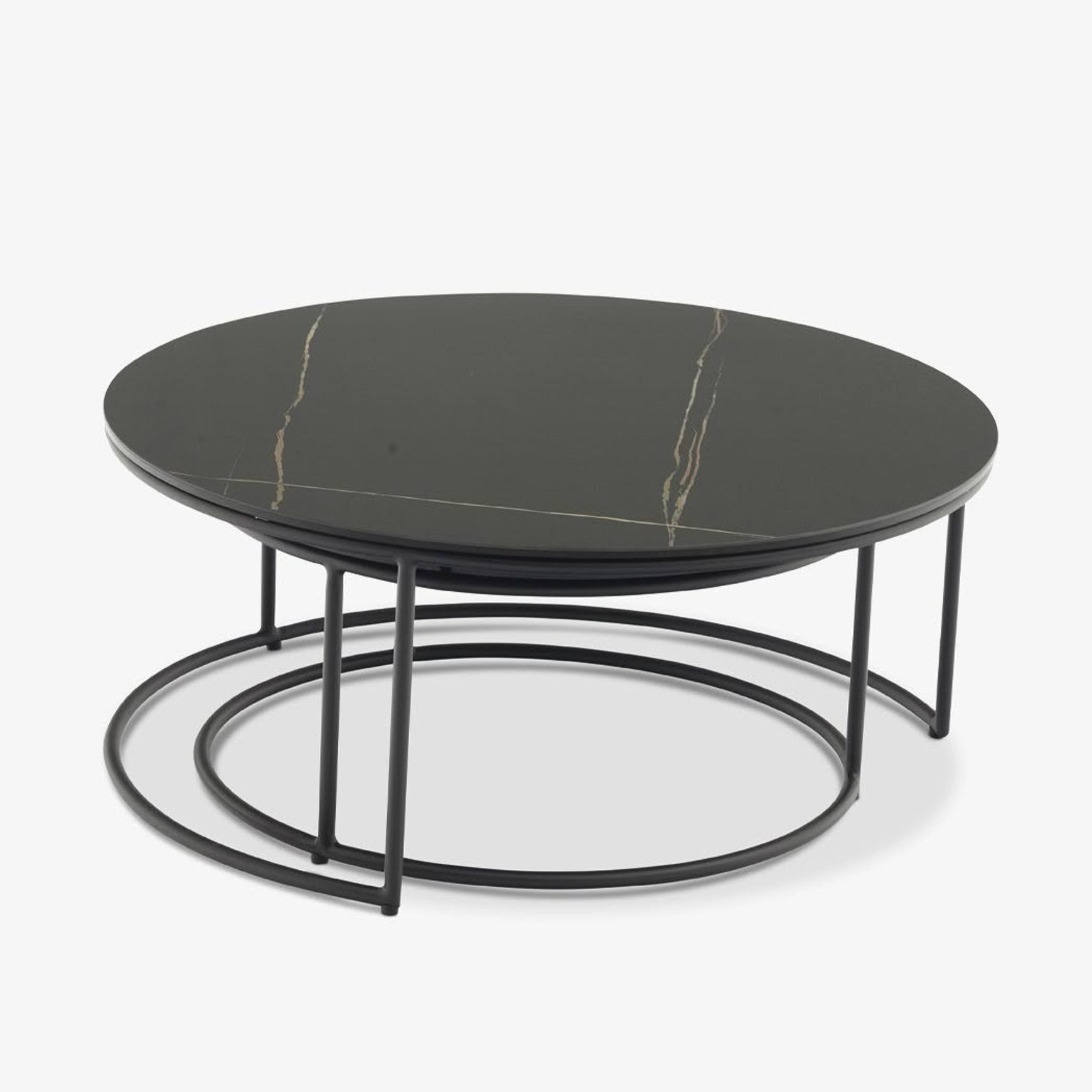 Pop Coffee Table Set of 2 - Charcoal