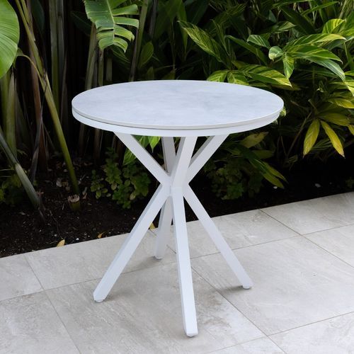 Adele Outdoor Ceramic Table - 72cm Round
