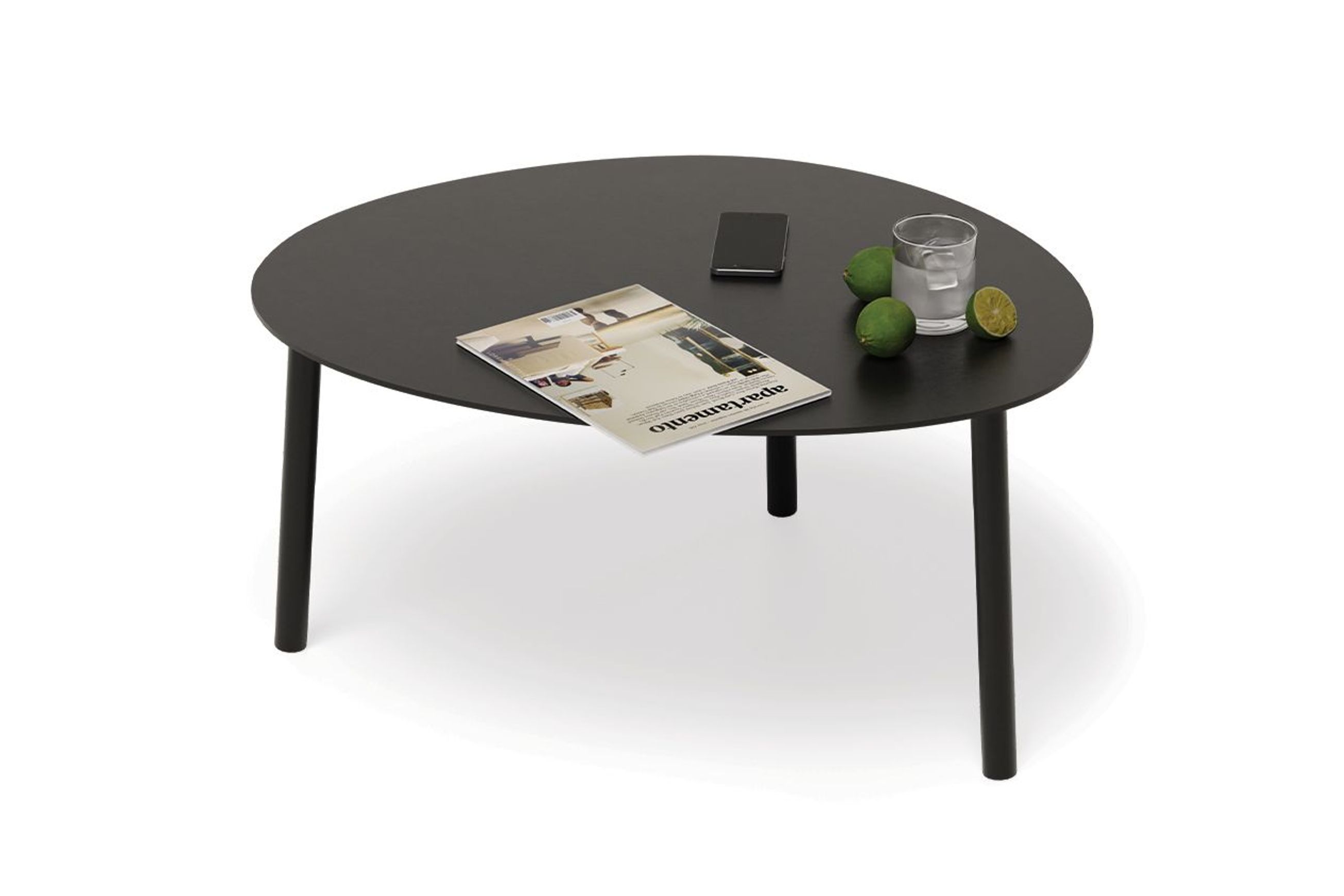 Cetara Coffee Table - Black - Medium
