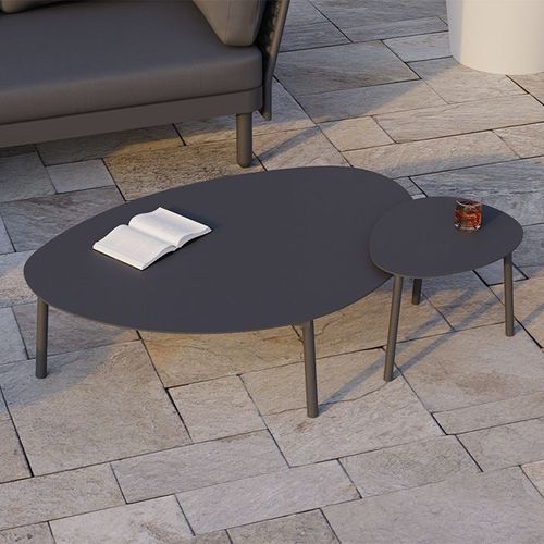 Cetara Coffee Table - Outdoor - Charcoal - Large