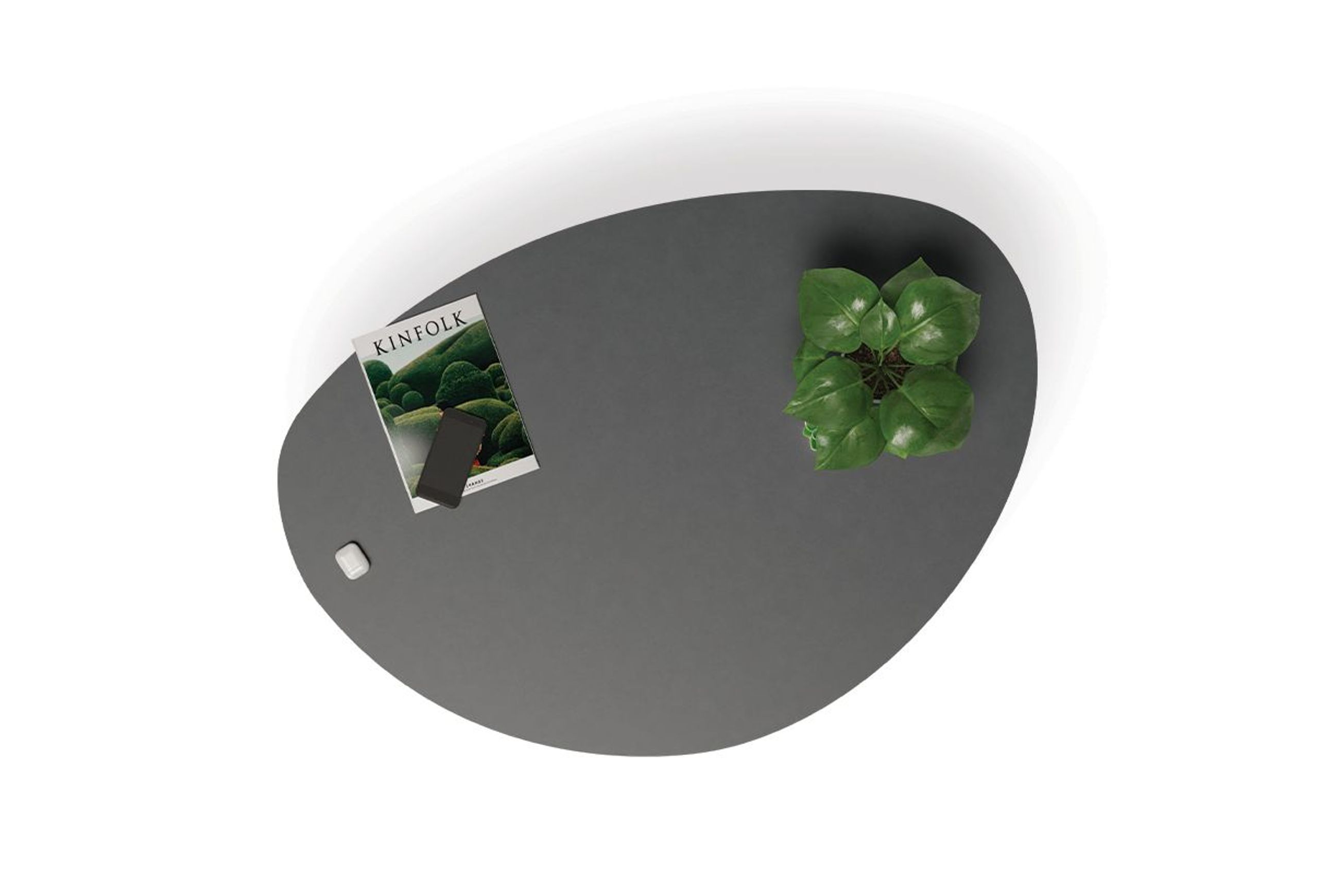 Cetara Coffee Table - Outdoor - Charcoal - Large