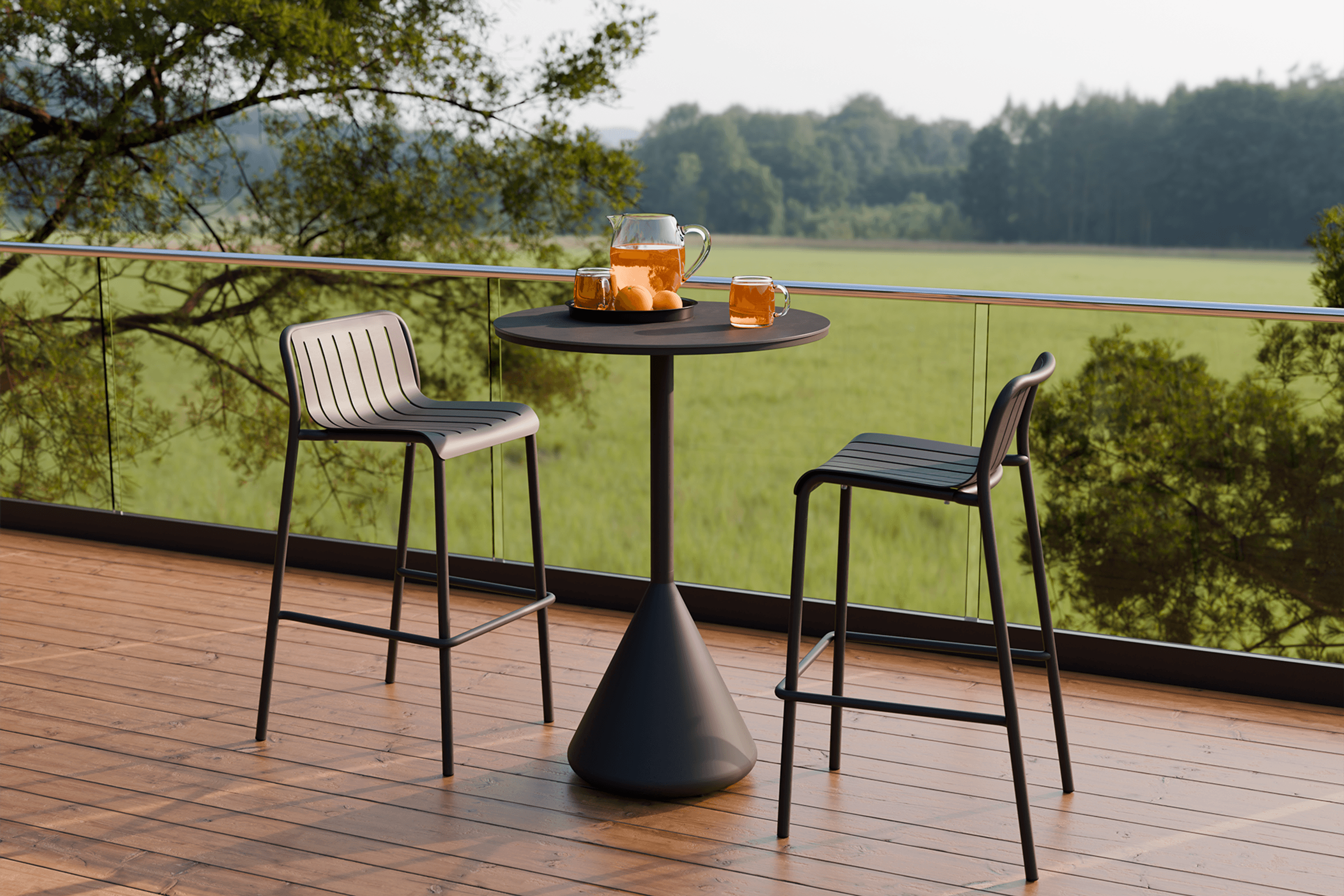 Kora High Bar Table CERAMIC - outdoor