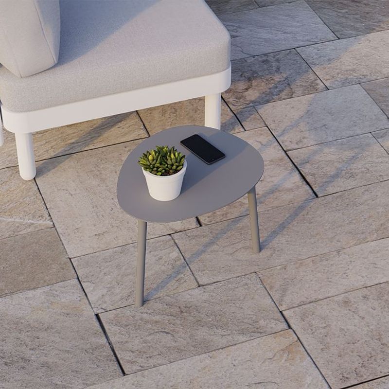 Cetara Side Table - Silver Grey