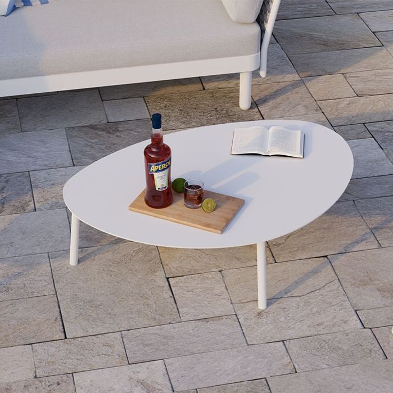 Cetara Coffee Table - Outdoor - White - Large