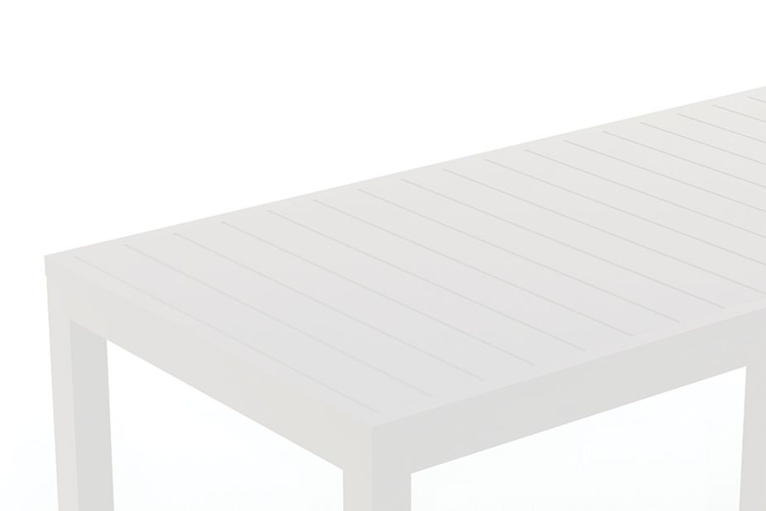 Halki Table - Outdoor - High Bar - 125cm x 65cm - White