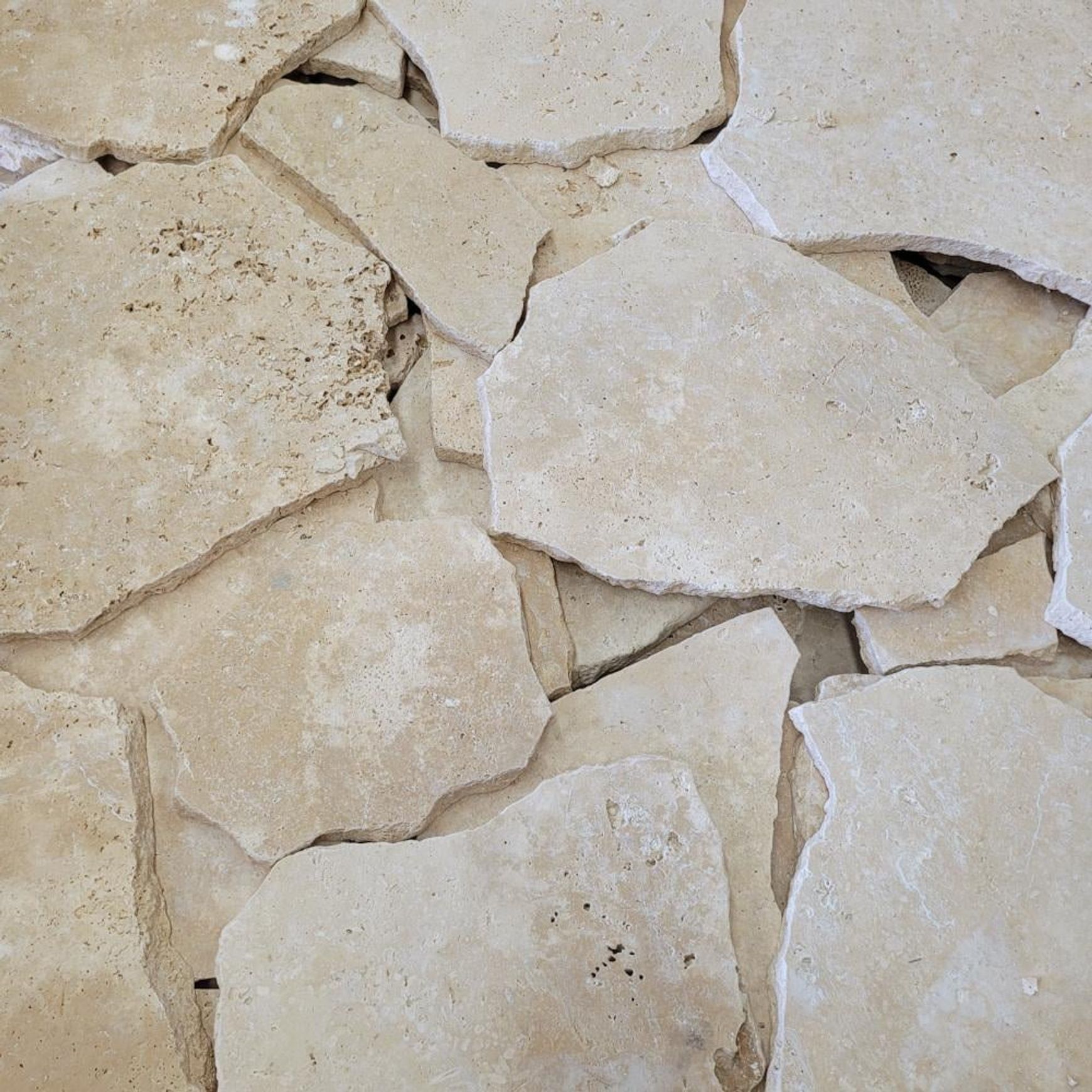 20mm Classic Linen Crazy Paving