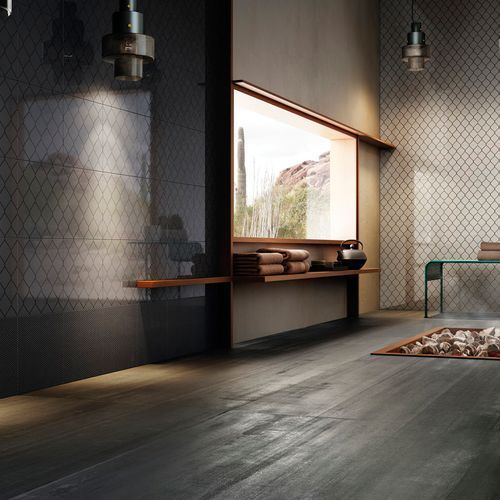Diesel Living Fence Wall Tiles I Grey Micro