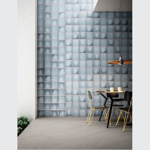 Diesel Living Glass Blocks Wall Tiles I Azure