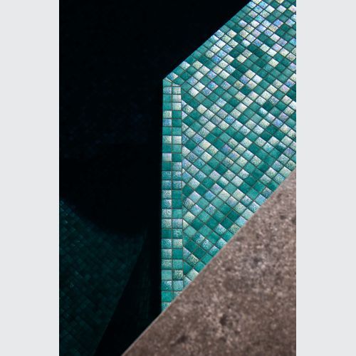 Lagoon | Hisbalit Spanish Glass Pool Tiles & Mosaics