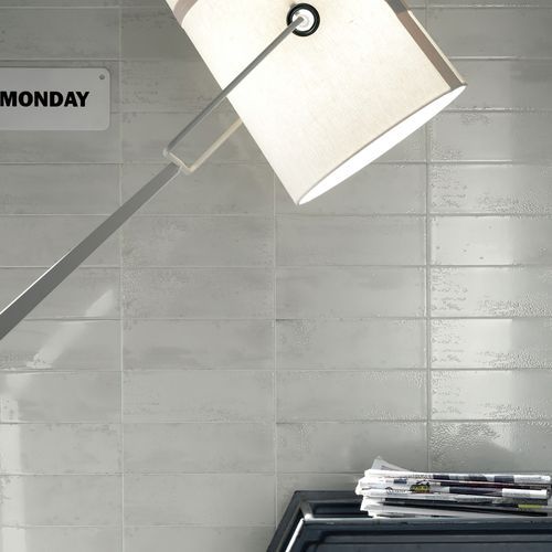Diesel Living Stage Wall Tiles | Drip White