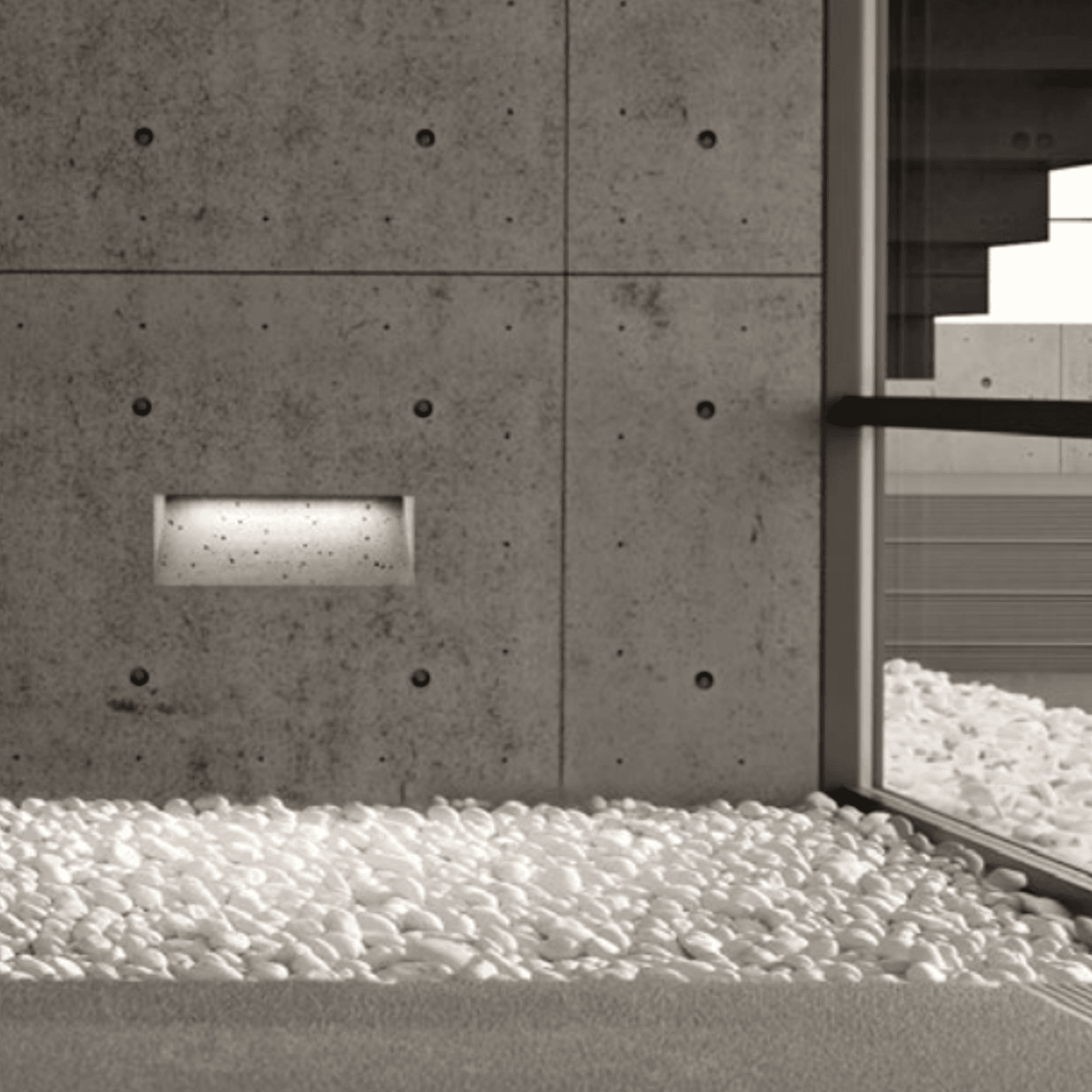Ghost Recessed Lighting Void for Cast Concrete