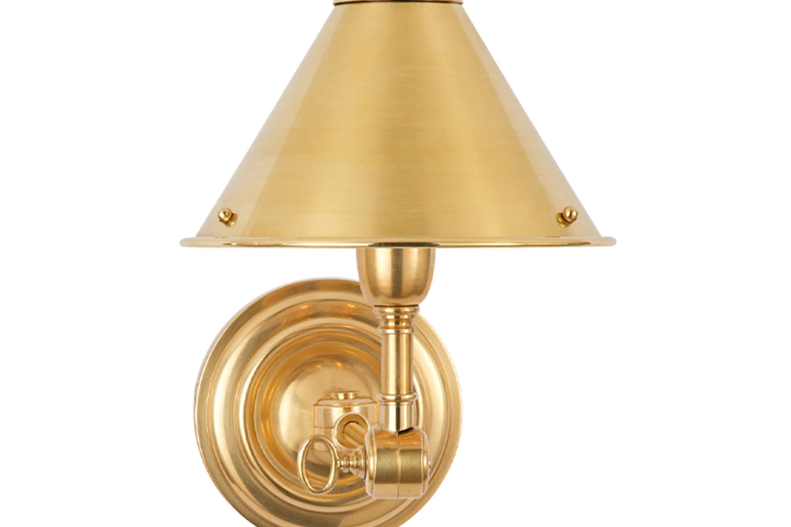 Anette Single Sconce – Brass