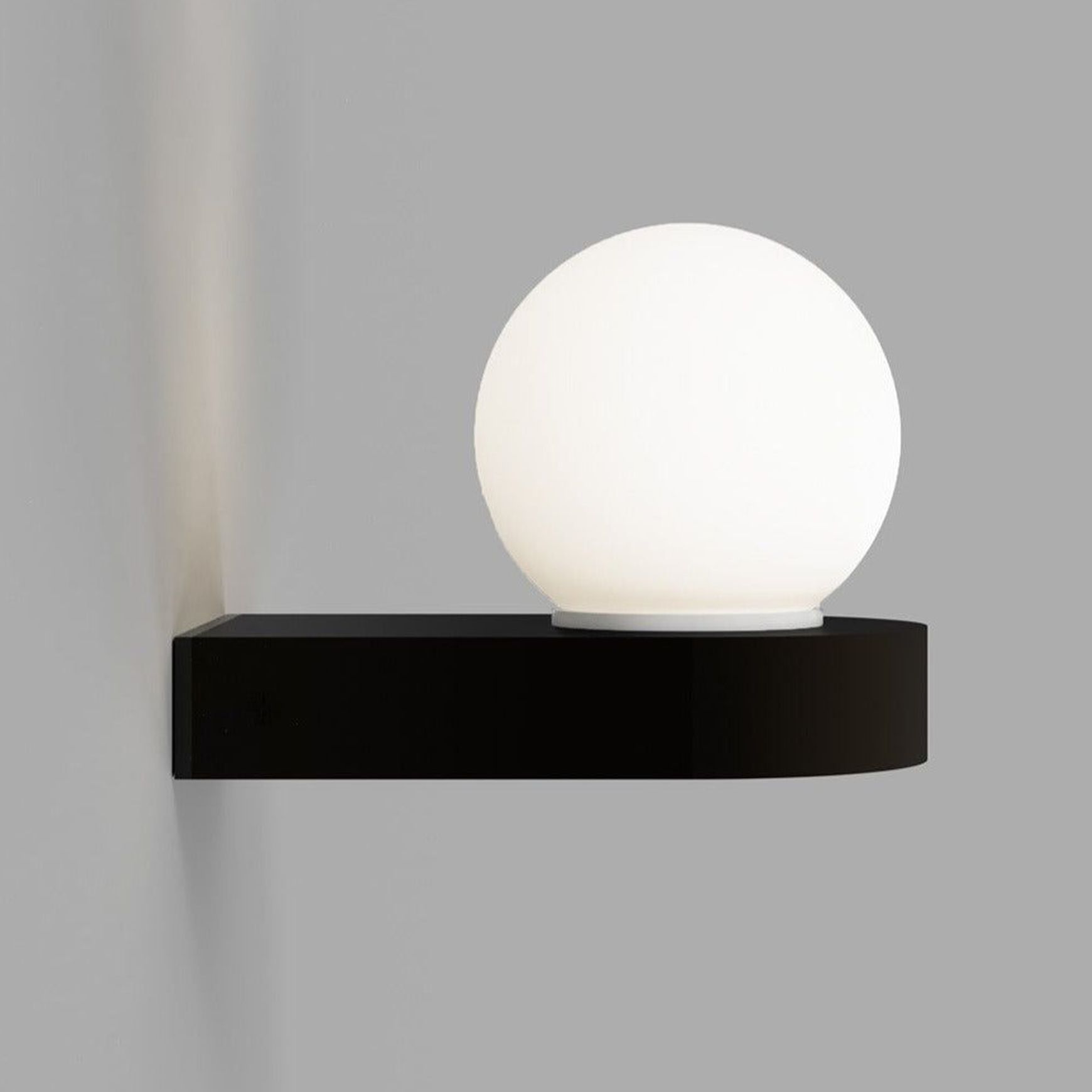 Orb Ledge Wall Light