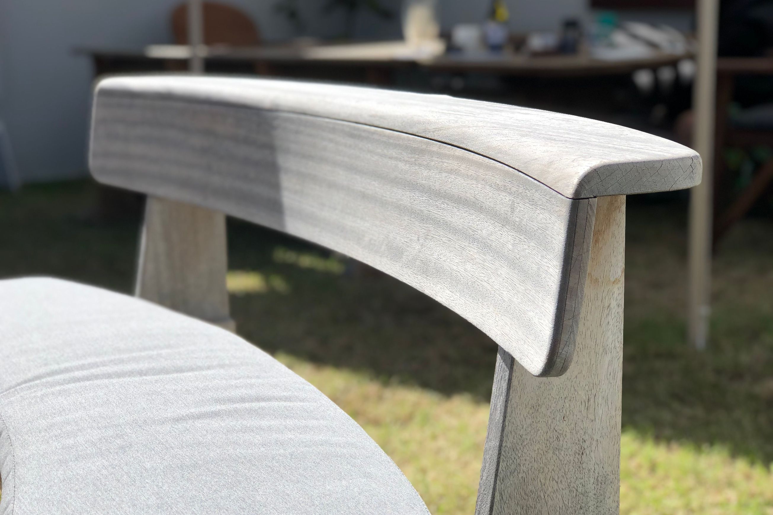 Outdoor Curved Bench