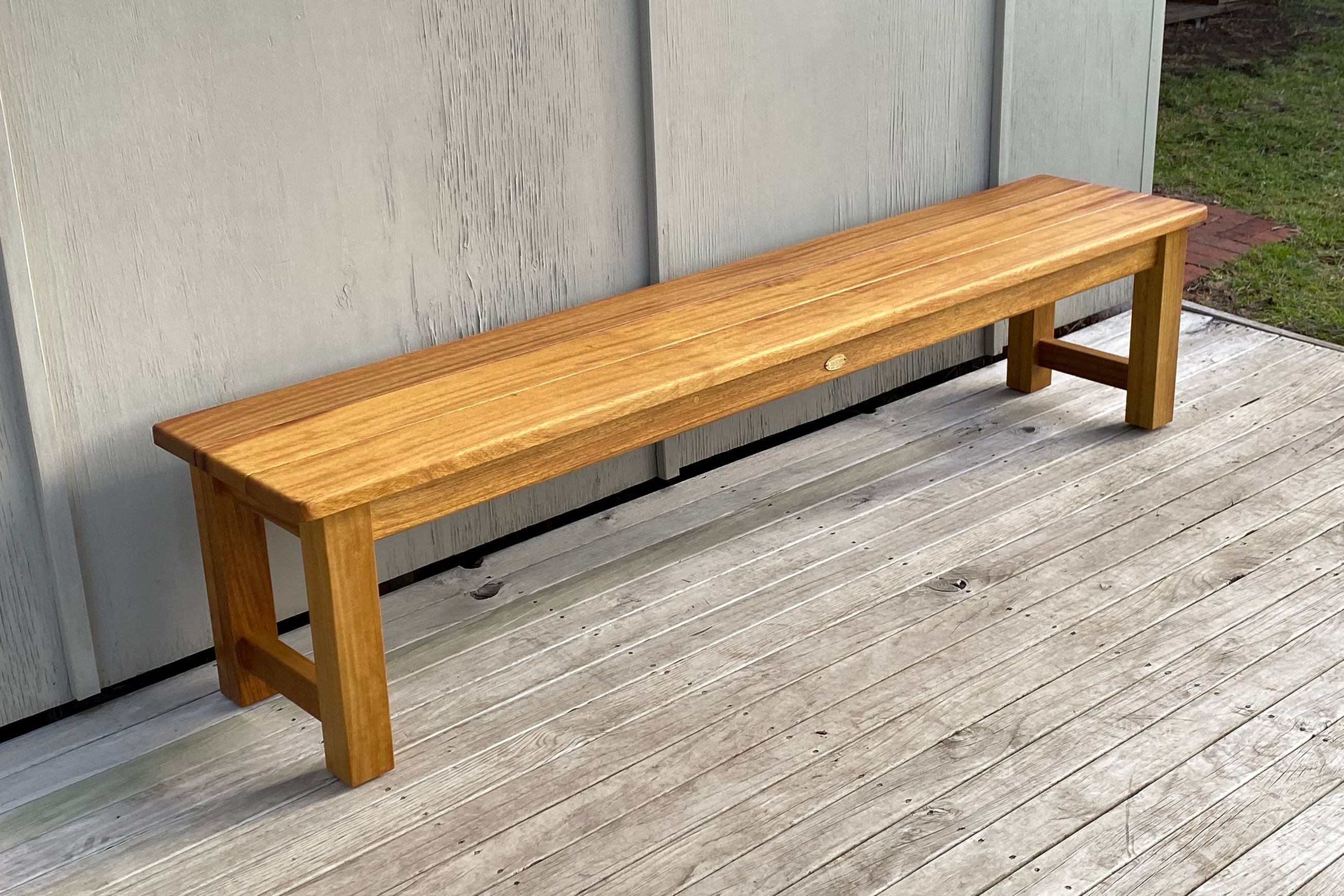 Outdoor Straight Bench