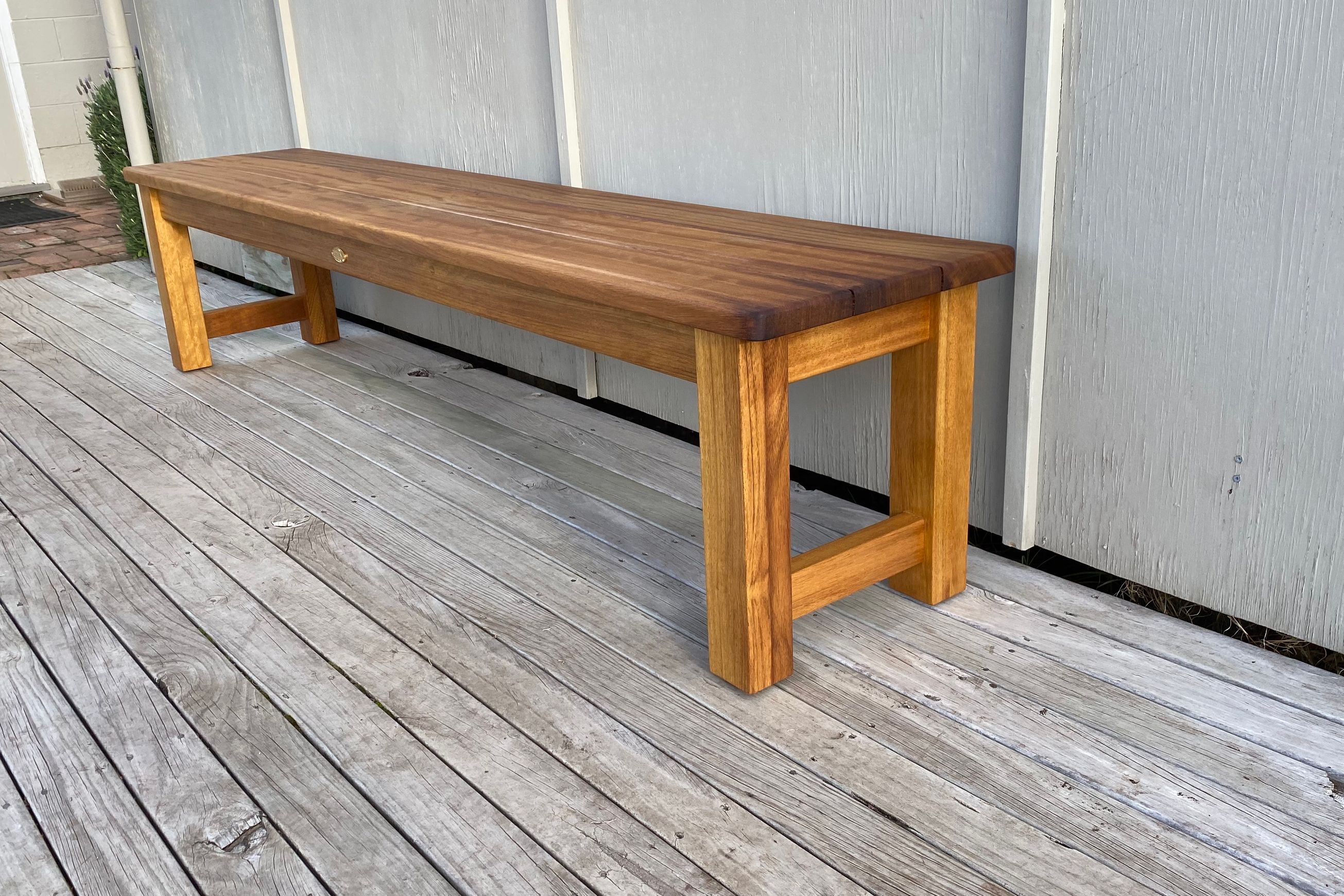 Outdoor Straight Bench