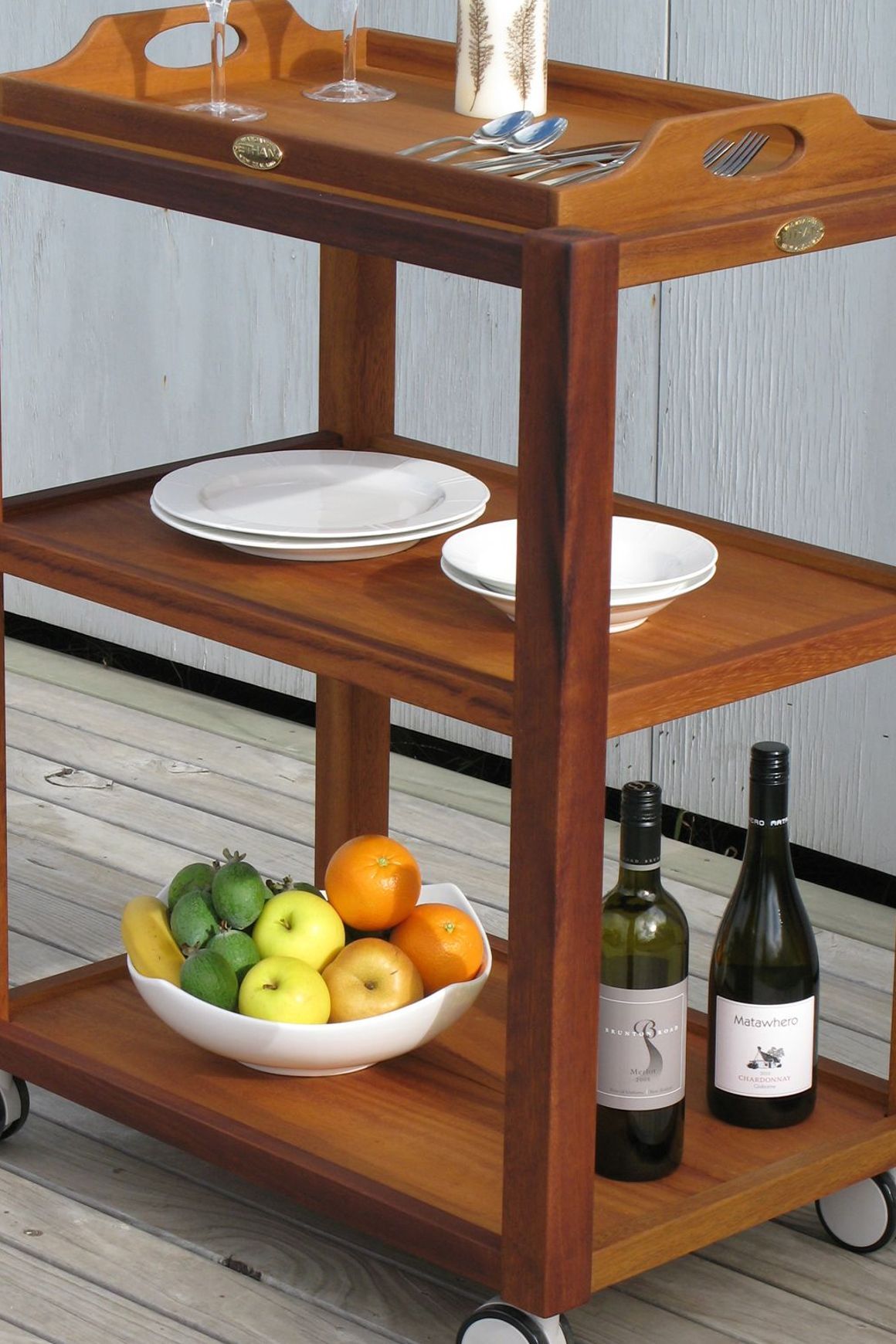 Outdoor Serving Trolley
