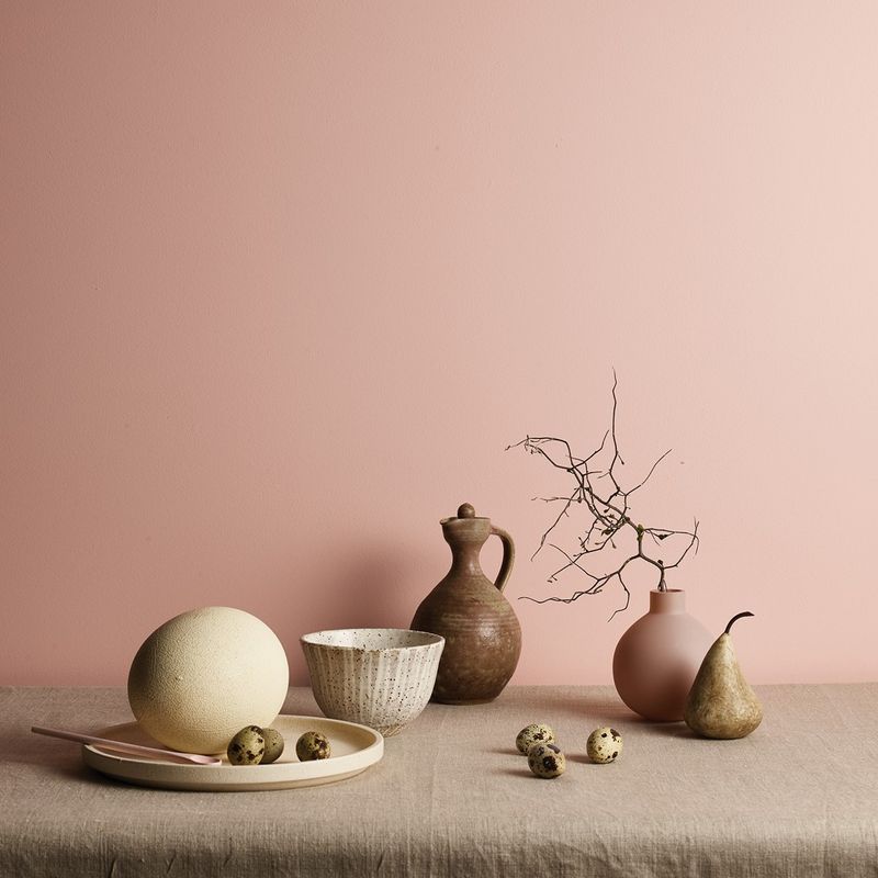 Eggshell Acrylic Paint in Babydoll 