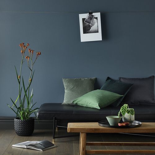 Eggshell Acrylic Paint in Gunmetal Grey