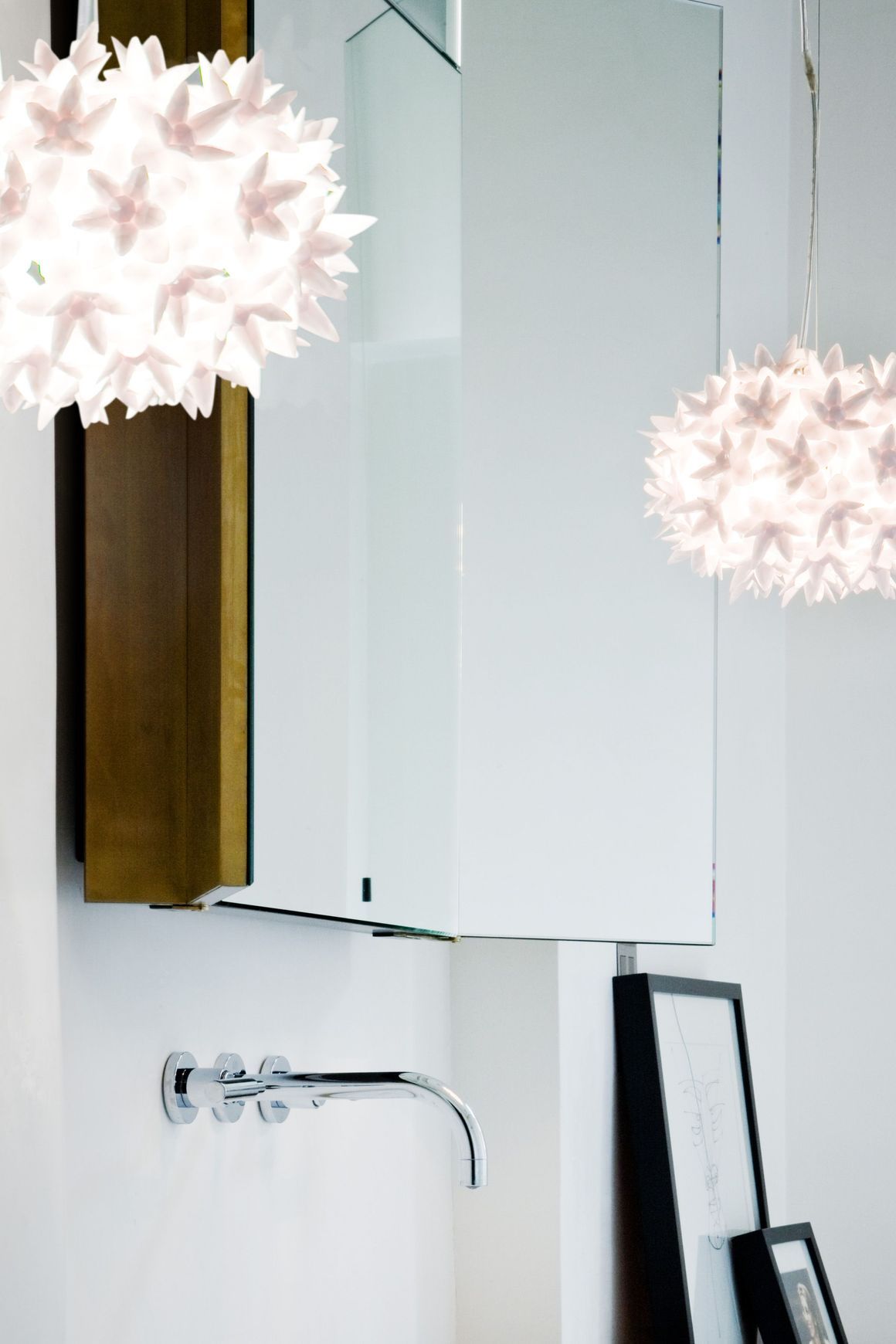 Bloom Medium Suspension Lamp - Metallic