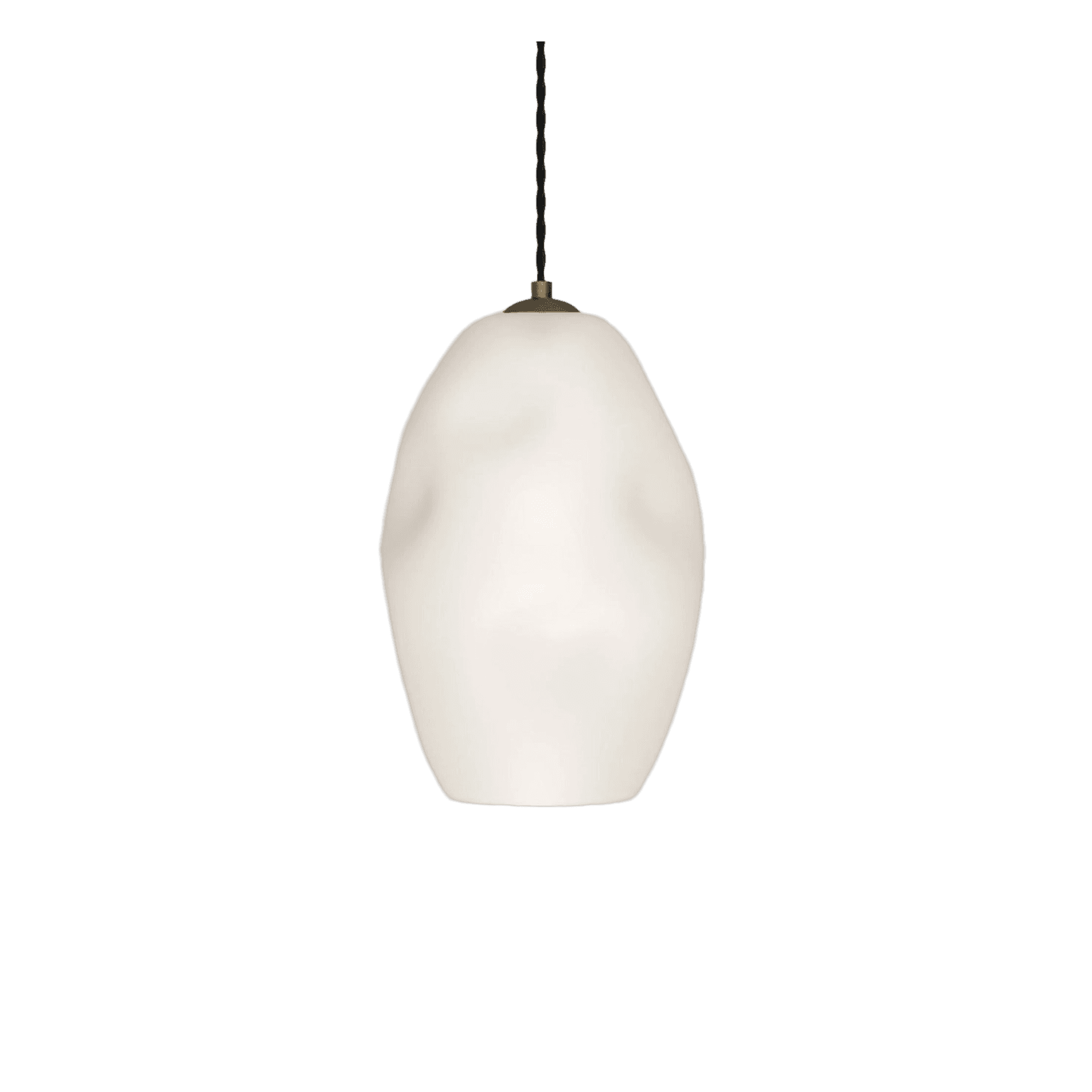 Organic White Pendant Light