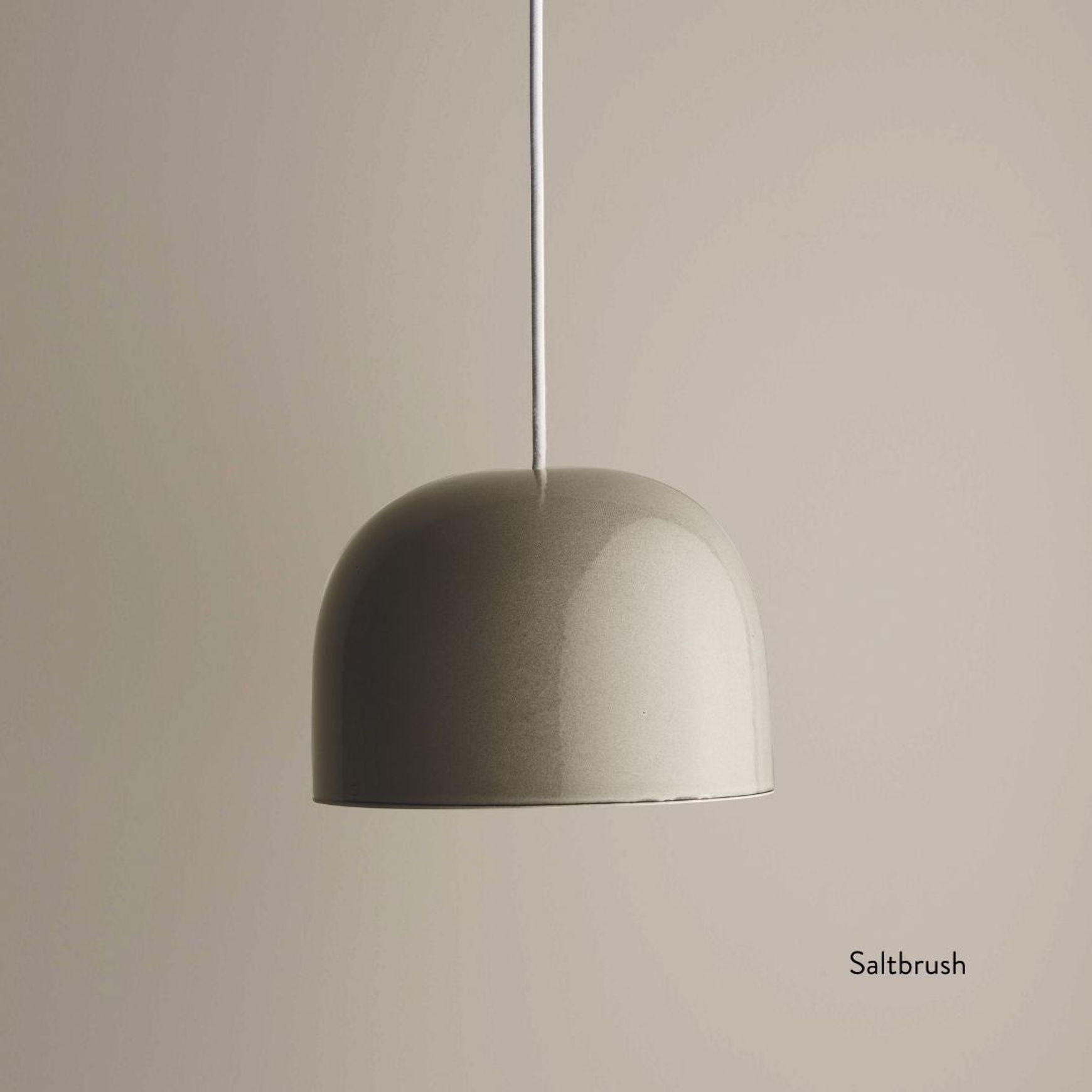 Ceramic Pendant Bell Light Small