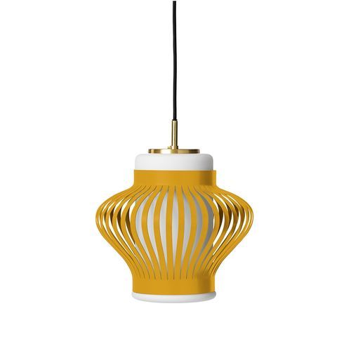 Opal Lamella Pendant Lamp