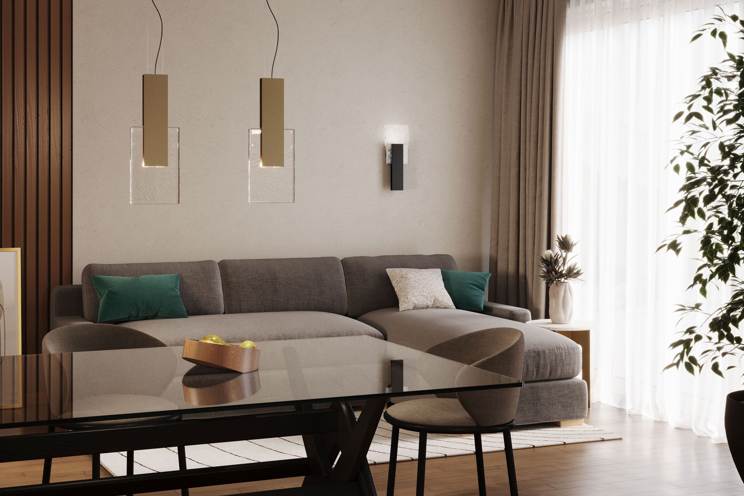 Amulette Art Pendant Light