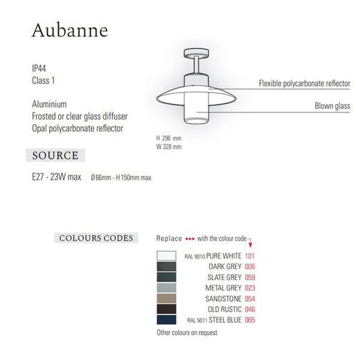 Aubanne Model 2 | Pendant